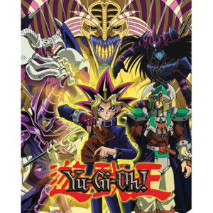 Plakát, Obraz - Yu Gi Oh! - Yugi and Monsters, (40 x 50 cm)
