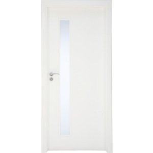 Interiérové dveře Sierra prosklené, 70 P, fólie bílá