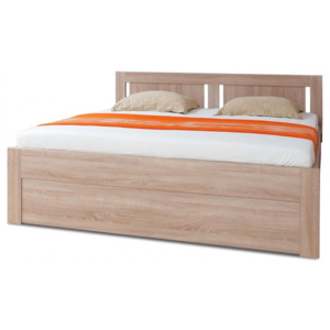 Dřevěná postel Mia 180x200 cm, s úložným prostorem