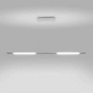 Linealight 7118 Lama, bílé závěsné LED svítidlo, 48W LED, délka 120cm