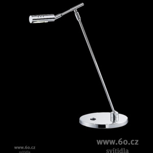 Knapstein 61.599.06, stolní lampa v chromu, 1x5W LED, výška: 43,5cm