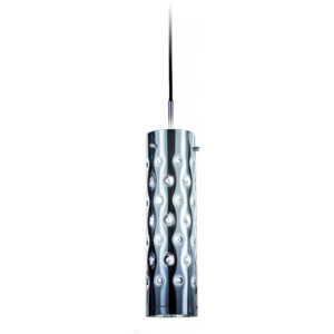 Slamp Dimple, stříbrné závěsné svítidlo, 8W LED, E27, prům. 9cm