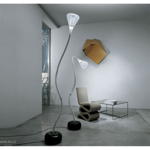 Artemide Pipe terra, designová stojací lampa, 1x42W (úsporné), flexibilní, max. výška 220cm, stmívač art 0673010A