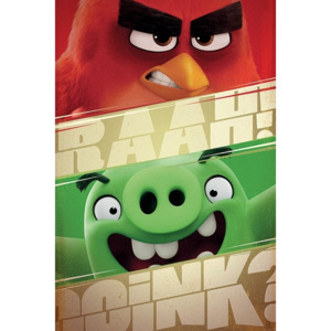 Plakát, Obraz - Angry Birds - Raah!, (61 x 91,5 cm)