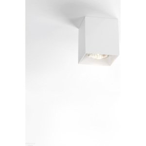 Deltalight Boxy, bílé stropní hranaté svítidlo, 1x50W, výška: 9cm