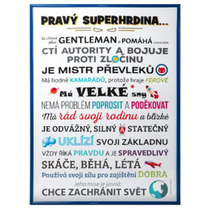 Plakát - "Pro super-hrdiny" Plakát - Pro superhrdiny - bez rámu
