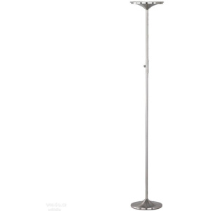 Trio Leuchten, LED stojací lampa se stmívačem, 1x20W LED, matný nikl, 180cm