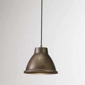 Il Fanale Loft, industriální závěsné svítidlo ze železa, 1x46W, prům. 30cm