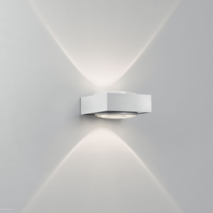 Deltalight Vision, bílé nástěnné svítidlo, 1x60W, 12,6x12,6cm
