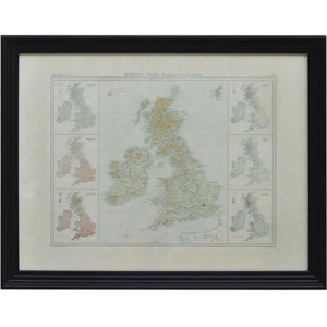 Artelore Mapa Spojeného království I 71 x 54