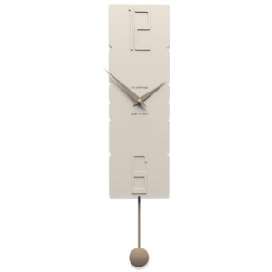 CalleaDesign 11-006 bílá-1 - ral9003 63cm nástěnné hodiny