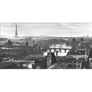 Obraz, Reprodukce - Paříž - Seina, PETER TURNLEY, (100 x 50 cm)