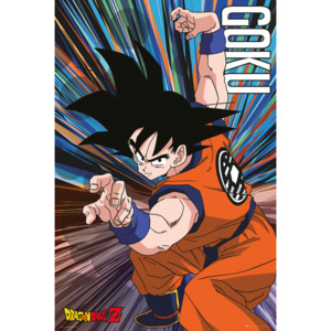 Plakát, Obraz - Dragon Ball Z - Goku Jump, (61 x 91,5 cm)