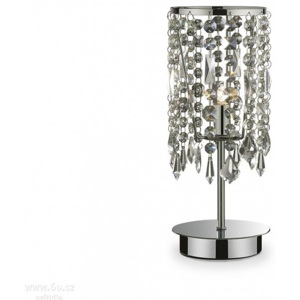 Ideal Lux Royal TL1, stolní lampa, 1x40W, G9, chrom, výška 32,5cm ide 053028
