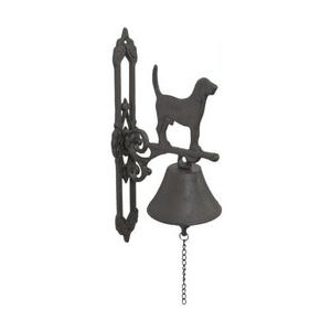 Závěsný zvonek s dekorem pejska (34*17*10 cm)