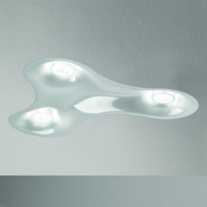 Axolight Nafir 3, designové zápustné svítidlo od Karima Rashida, 3x5W GU5,3 12V, bílá, 45x35cm