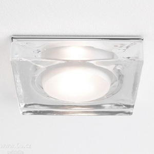Astrolighting Vancouver Square 5510, zápustné svítidlo do koupelny, 1x50W (12V), 11,5x11,5cm, IP65