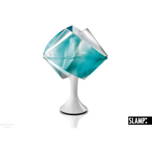 Slamp Gemmy prisma table color, stolní lampa z lentiflexu, smaragd, 1x40W, výška 33cm