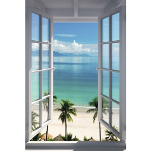 Plakát Maxi Beach Window 61x91,5 cm
