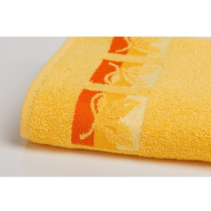 Froté ručník Olzatex Fraza žlutý 50x90