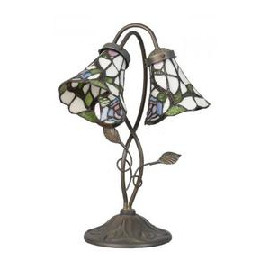 Tiffany stolní lampa Flowers (34*28*47 cm)
