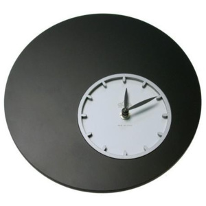 CalleaDesign 1200 černá 26cm nástěnné hodiny