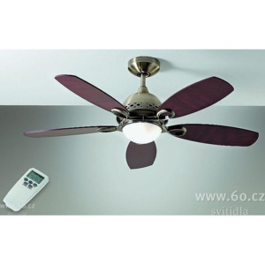 Perenz 7112-OB, ventilátor s osvětlením, 1x100W (halogen), průměr: 110cm per 7112-OB