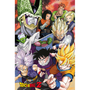 Plakát, Obraz - Dragon Ball Z - Cell Saga, (61 x 91,5 cm)