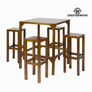 Vysoký stůl se 4 židlemi - Frank kolekce