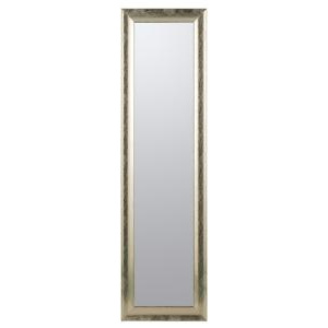 Zrcadlo se stříbrným rámem