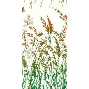 Vliesová fototapeta Dimex Zelenohnědá tráva S-327 | 110x220 cm