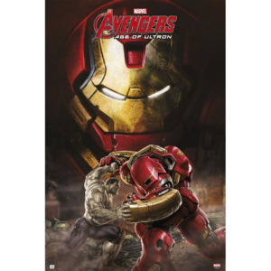 Plakát, Obraz - Marvel - Avengers age of Ultron, Hulkbuster, (61 x 91,5 cm)