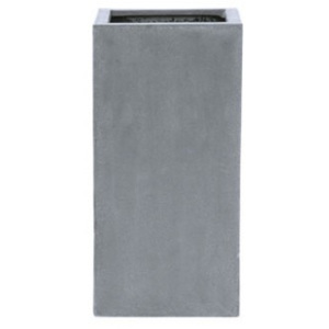 Fiberstone Square vysoký Grey matný 40x40x80cm - s vložkou