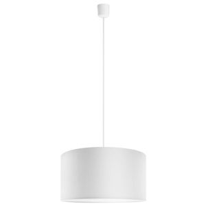 Bílé závěsné svítidlo Bulb Attack Tres, ⌀ 40 cm