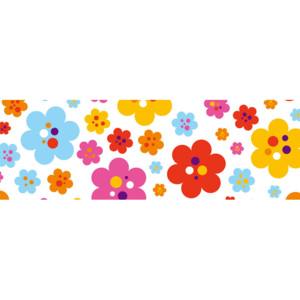 Vliesová fototapeta Dimex Drobné barevné květiny M-337 | 330x110 cm