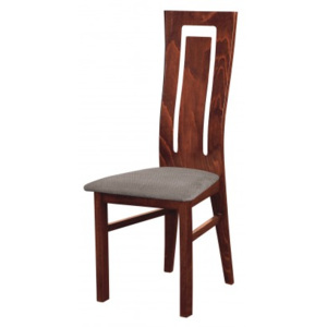 Andre II - jídelní židle (dřevo - sołtysiak/potah - látka)