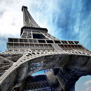 Vliesová fototapeta Dimex Eiffelova věž L-438 | 220x220 cm
