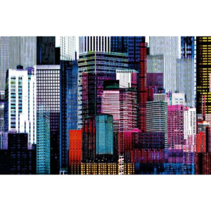 Fototapety Colourful Skyscrapers