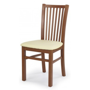 Jacek - Jídelní židle (krémová, třešeň)