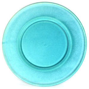 Mělký talíř s širokým okrajem Arctic Turquoise 21 cm