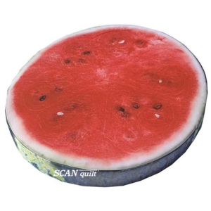 Sedák RONDO meloun červená 40 x 40 cm