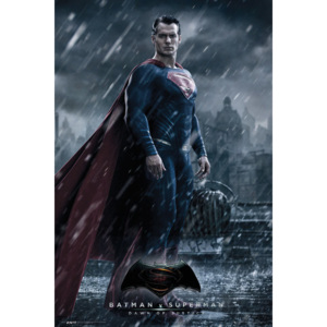 Plakát, Obraz - Batman vs. Superman: Úsvit spravedlnosti - Superman, (61 x 91,5 cm)