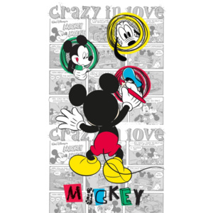 Dekorační fotozávěs Mickey Mouse FCPL6142, rozměry 140 x 245 cm