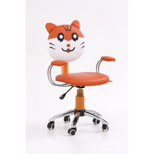 Halmar Dětská židle JEFRY, oranžová