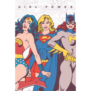 Plakát, Obraz - DC Comics - Girl Power, (61 x 91,5 cm)
