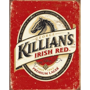 Plechová cedule Killian's Beer Logo, (30 x 42 cm)