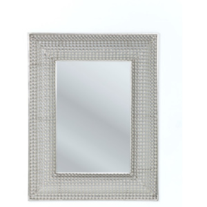 Zrcadlo Silver Pearls 90x70cm