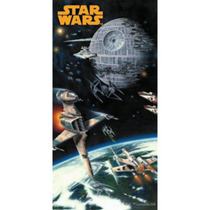 Jerry Fabrics osuška licenční 75x150 - Star Wars spaceship