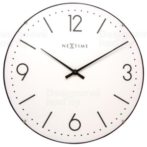 NeXtime 3157wi Basic Dome 35cm nástěnné hodiny