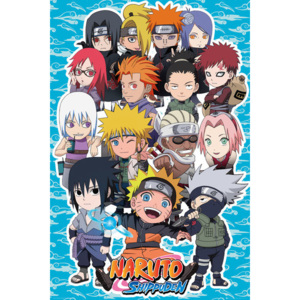 Plakát, Obraz - Naruto Shippuden - SD Compilation, (61 x 91,5 cm)
